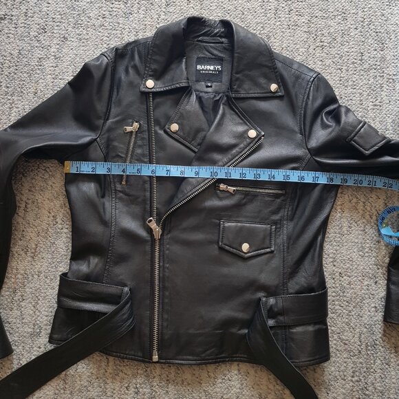 EUC Barneys genuine leather jacket - Picture 5 of 16